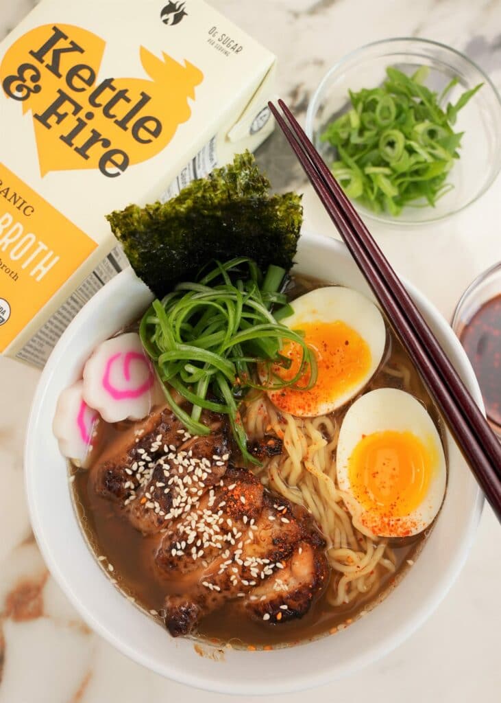 Hoisin chicken ramen: come cook with me - Jas Writes Stuff