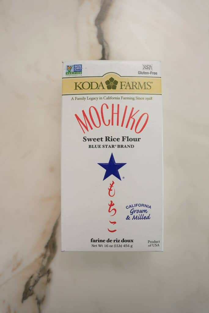 Mochiko flour in a box