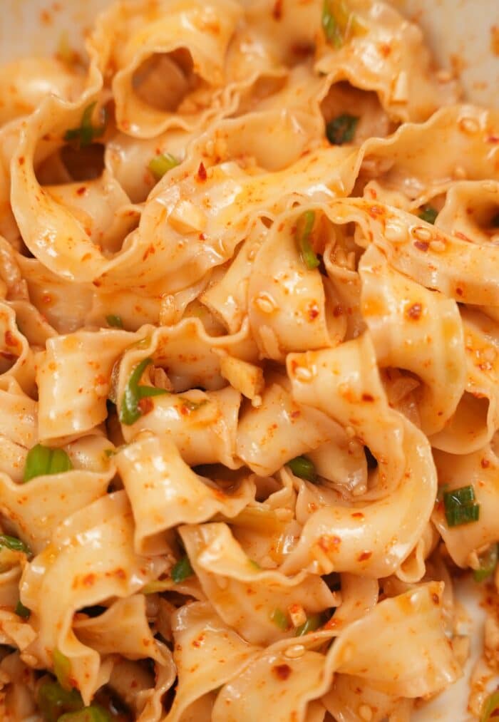 Sesame Garlic Oil Noodles CJ Eats Recipes