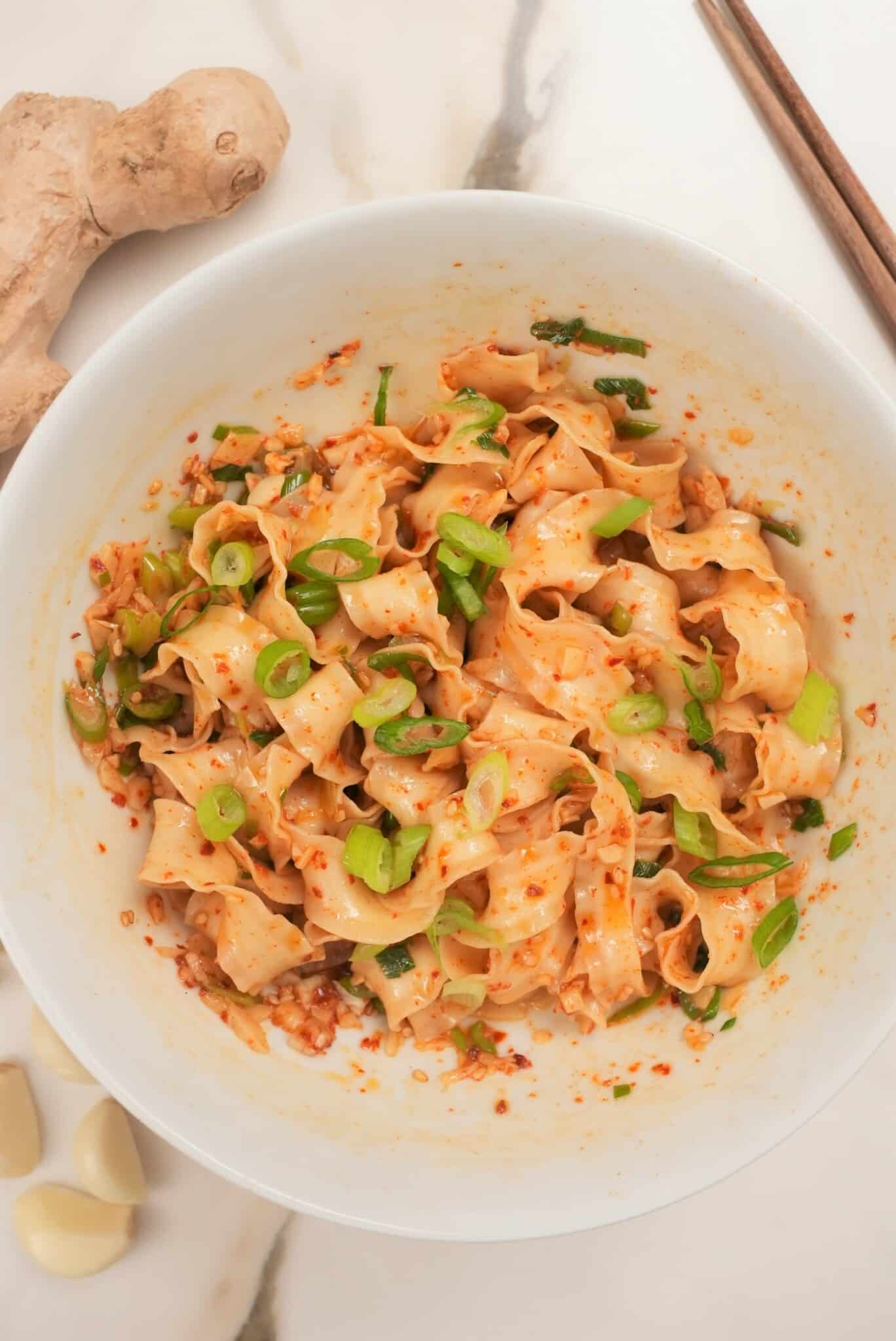 Sesame Garlic Oil Noodles CJ Eats Recipes