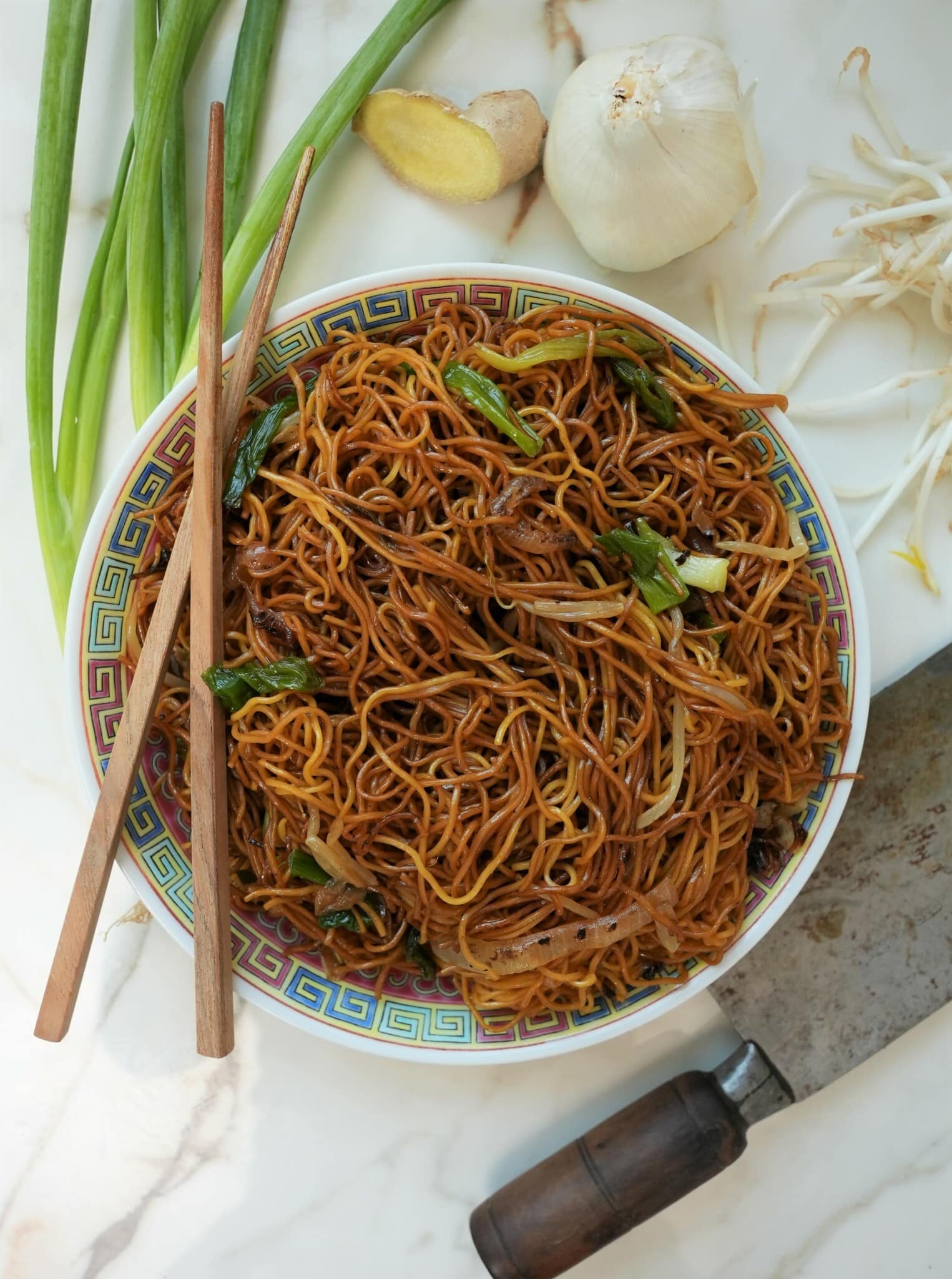 Soy Sauce Chow Mein - Cj Eats Recipes