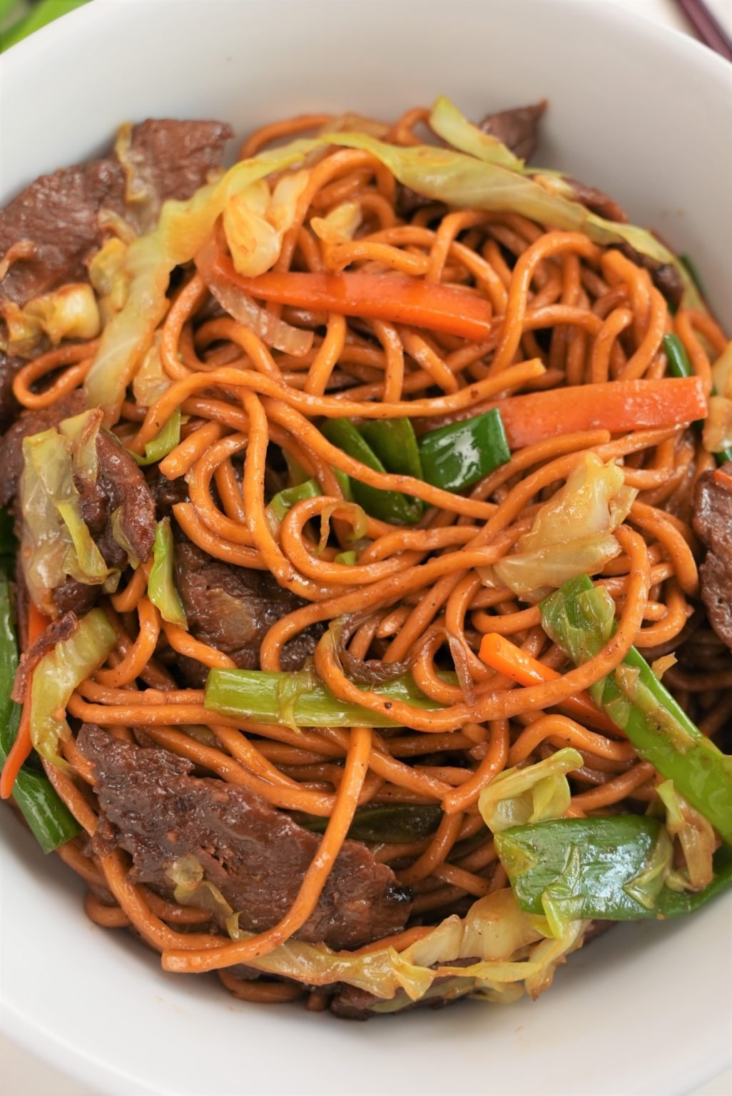 Beef Lo Mein Restaurant Quality! (VIDEO) CJ Eats Recipes