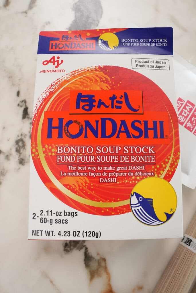Hondashi stock in box