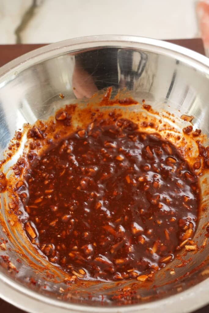 Spicy Pork Bulgogi Marinade in a bowl