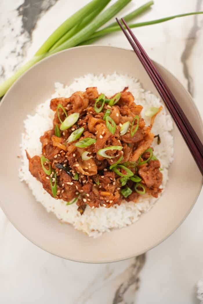 Spicy Pork Bulgogi CJ Eats Recipes