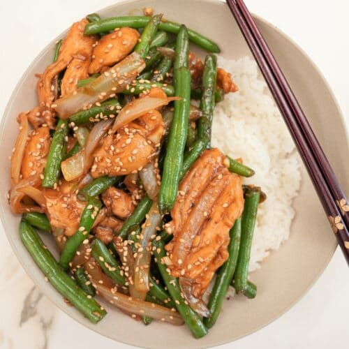 String Bean Chicken - CJ Eats Recipes