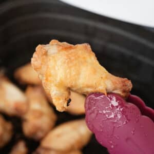 Air Fryer Chicken wings Close Up