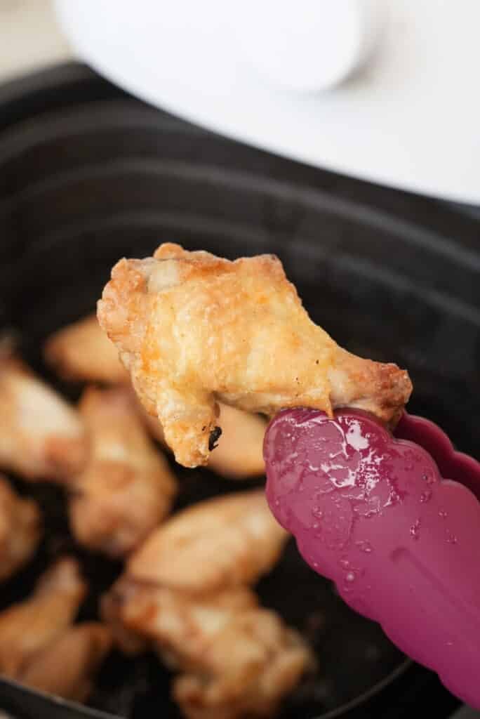 Air Fryer Chicken wings Close Up