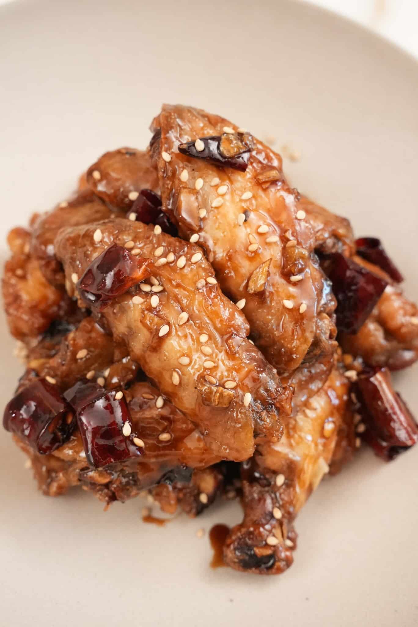 Air Fryer Soy Garlic Wings CJ Eats Recipes