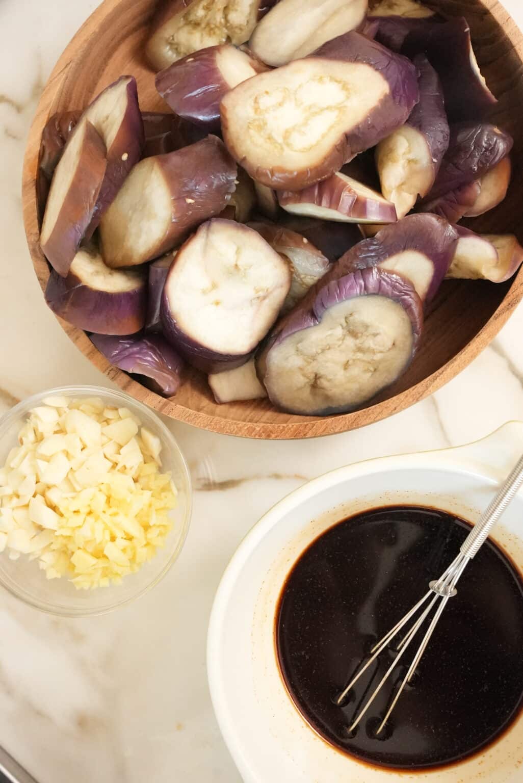 Chinese Eggplant with Garlic Sauce Quick & Easy! (VIDEO) CJ Eats