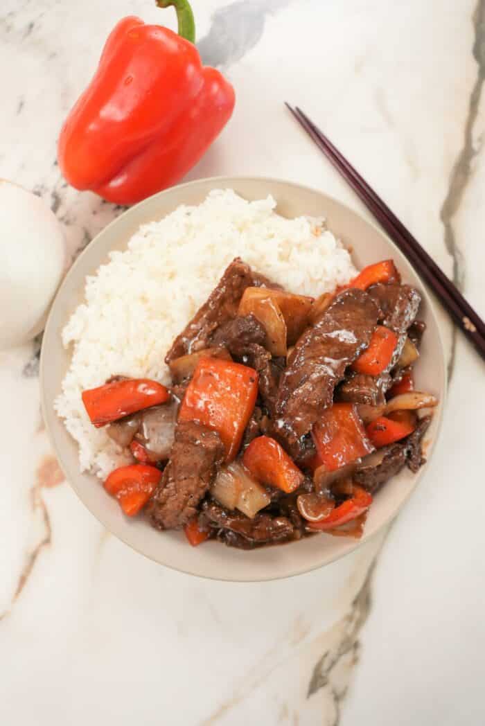 Black Pepper Beef CJ Eats Recipes