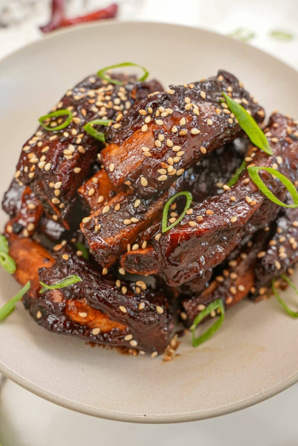 Easy Sticky Asian Ribs (VIDEO) - CJ Eats Recipes