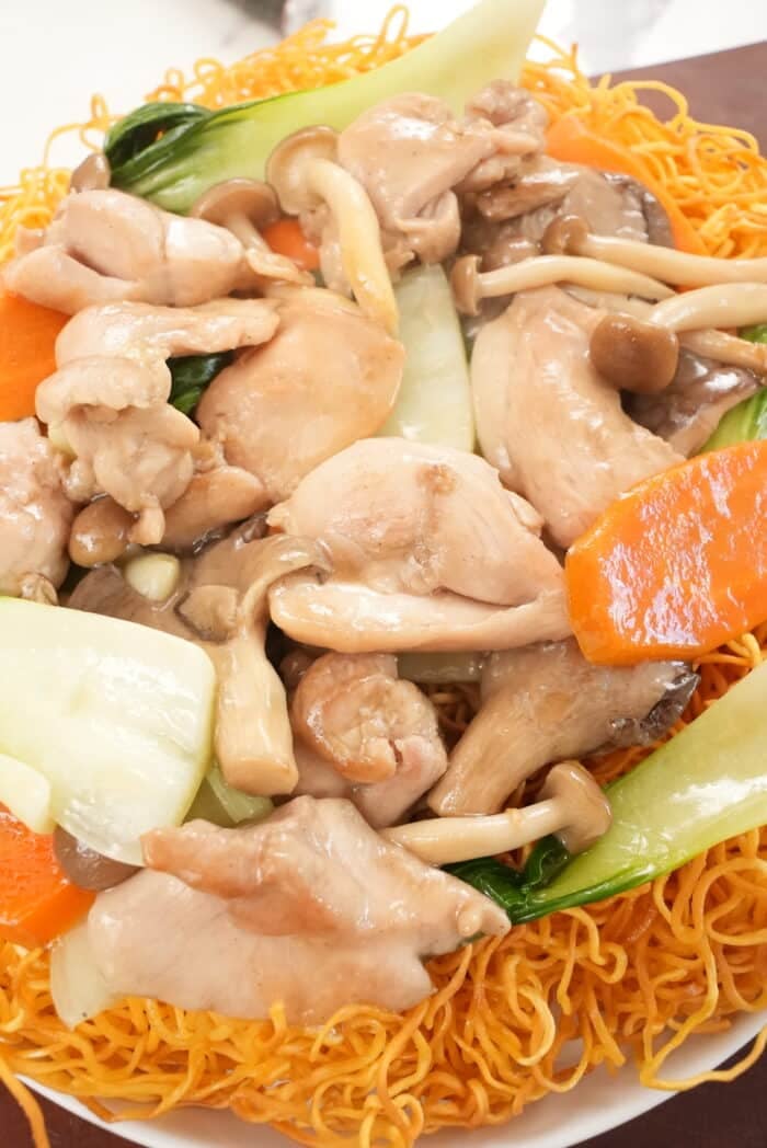 Chicken Chow Mein (Hong Kong Style) - CJ Eats Recipes