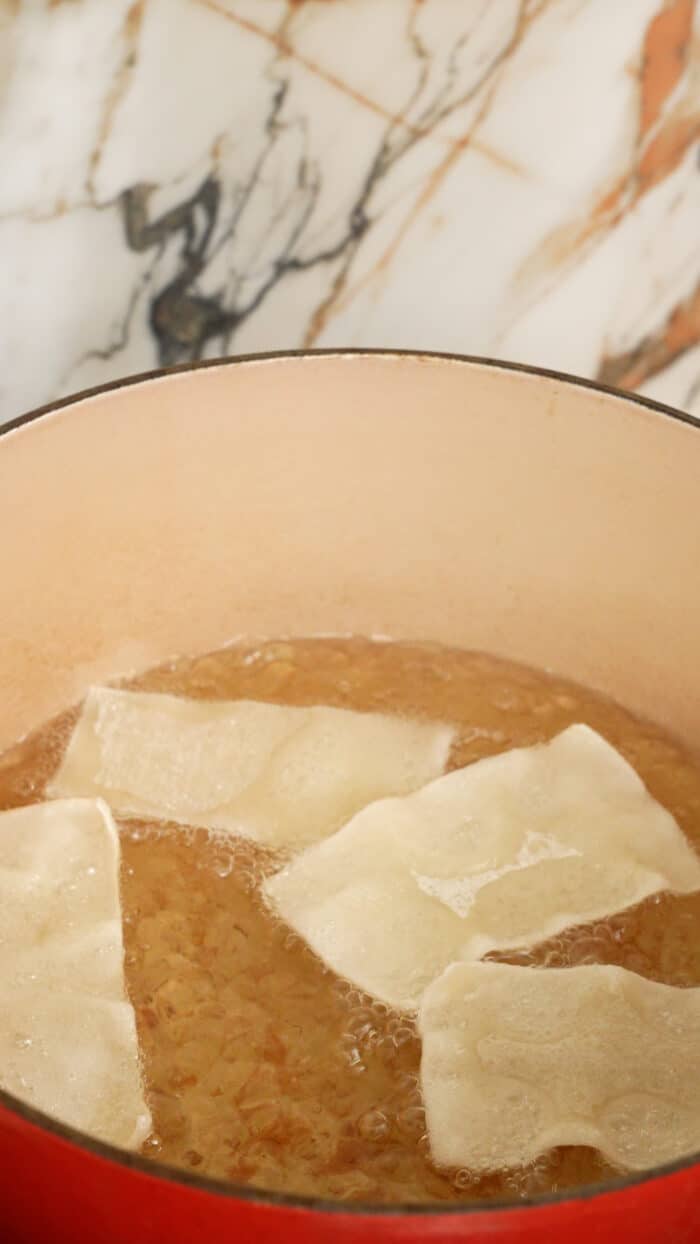 Crab Rangoon Dip (+ Crispy Wonton Chips) (VIDEO) CJ Eats Recipes