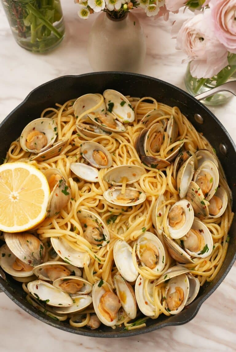 Linguine with Clams CJ Eats Recipes