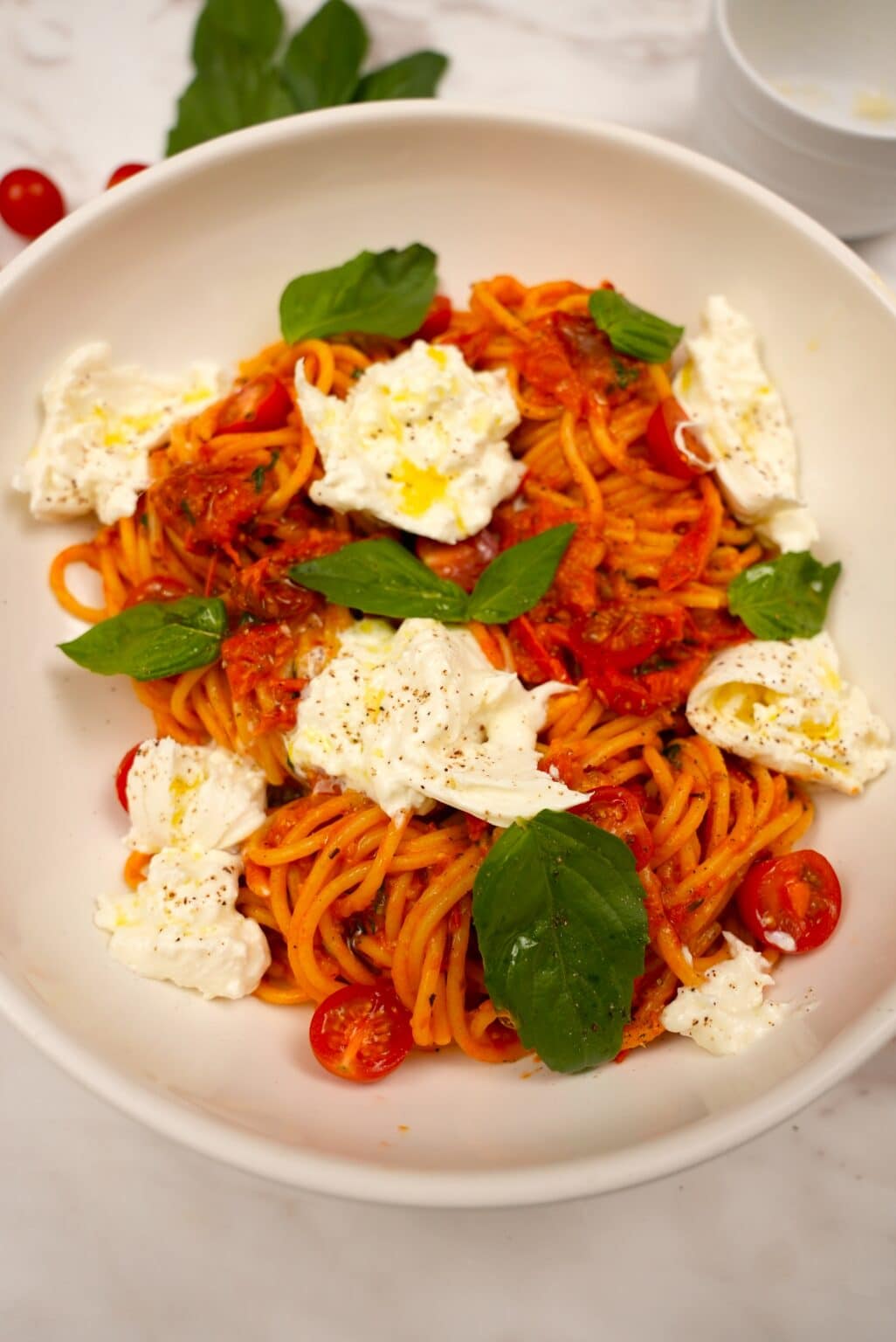 Easy Cherry Tomato Pasta Bright and Delicious! (VIDEO) CJ Eats Recipes