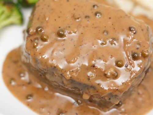 Peppercorn Sauce for Steak (VIDEO)