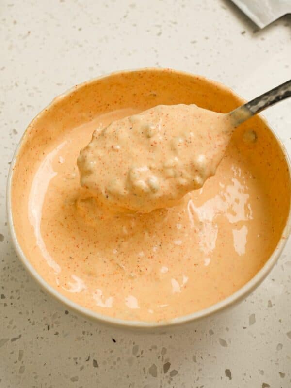 Big Mac Sauce in a bowl.